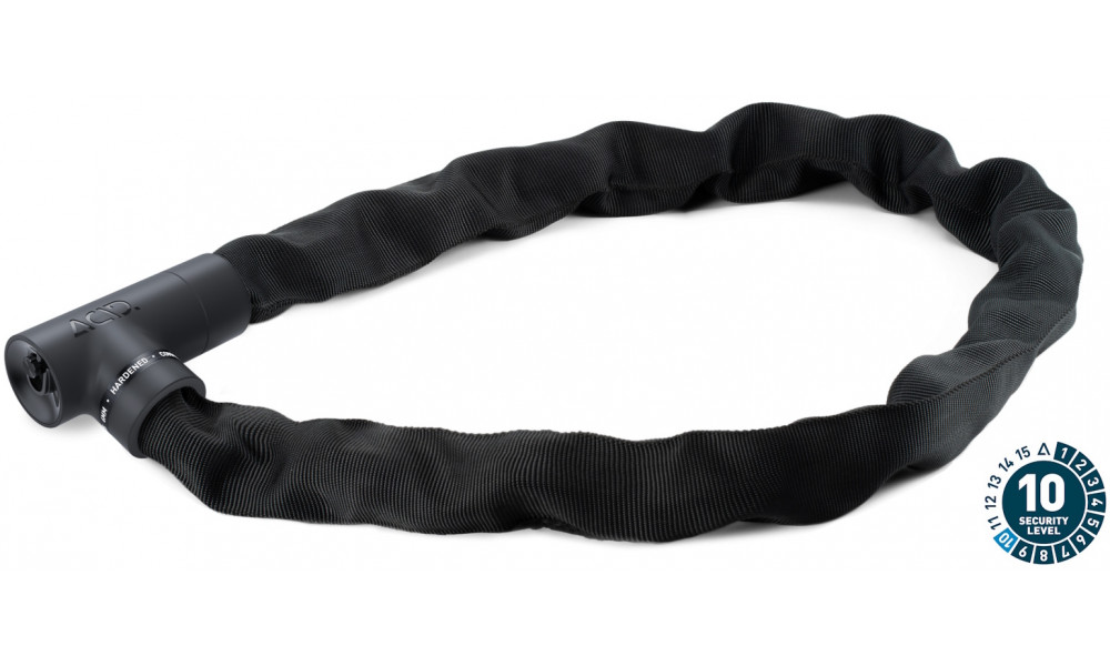 Atslēga ACID chain Solid K120 6x1200mm black - 1