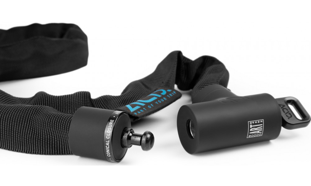 Atslēga ACID chain Solid K120 6x1200mm black - 2