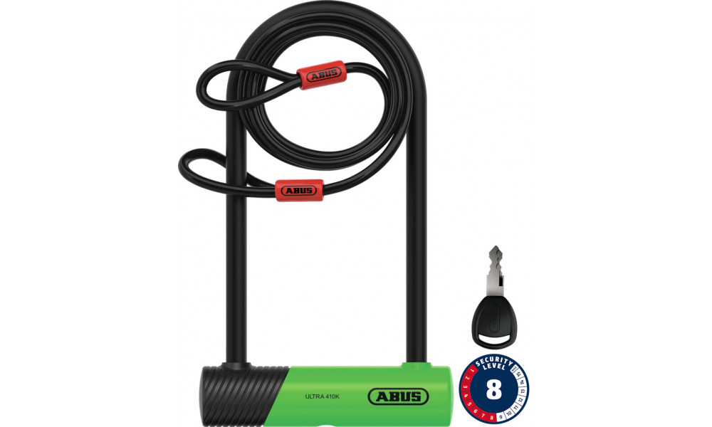 Atslēga Abus Ultra 410K/170HB230 green SH + Cobra 10/120 
