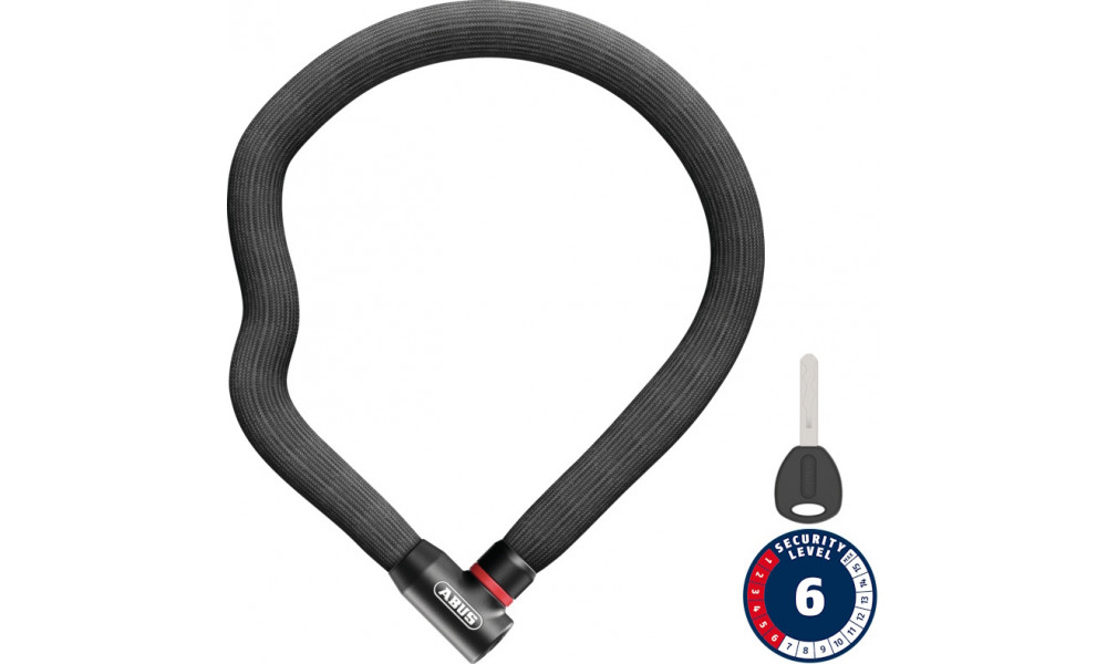 Atslēga Abus Goose 4204K/85 black 