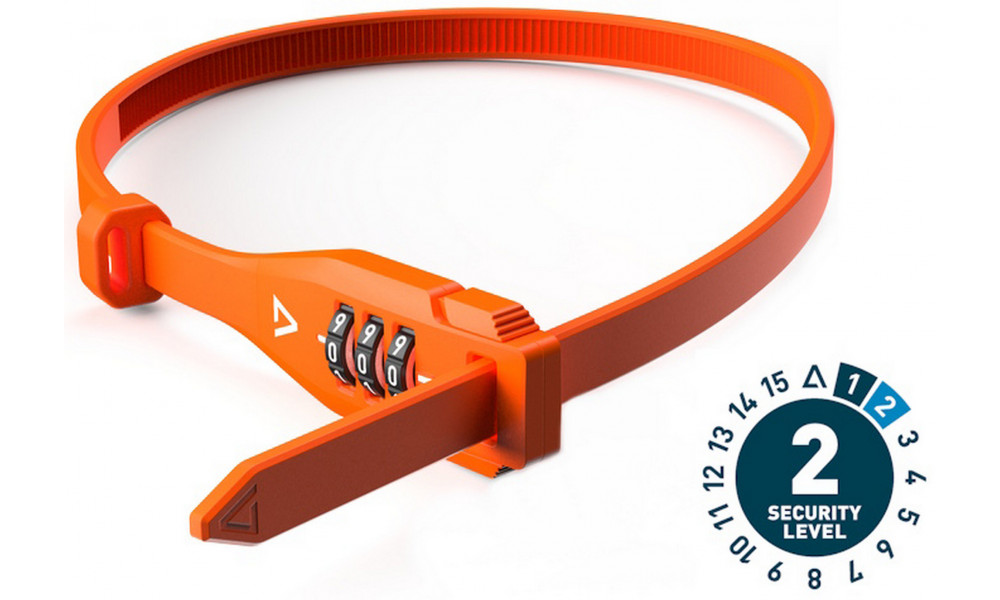 Atslēga ACID cable combination Ratch 3.5x600mm orange 
