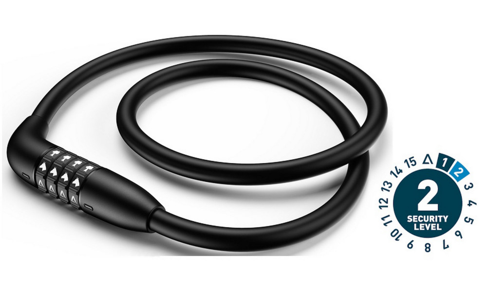 Atslēga ACID cable combination Bendid C80 10x800mm black 