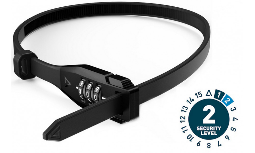 Atslēga ACID cable combination Ratch 3.5x600mm black 