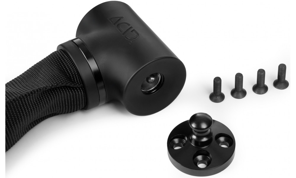 Atslēga ACID chain Solid Pro K120 Cargo 8x1200mm black - 4