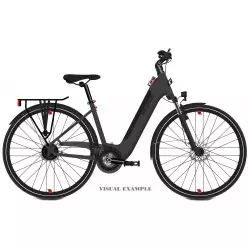 Elektro velosipēds Tabou Mono UP ECO Plus anthracite-red