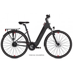 Elektro velosipēds Tabou Mono UP ECO Plus 26 anthracite-red