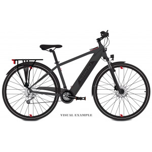 Elektro velosipēds Tabou Kinetic UP ECO anthracite-red