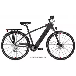 Elektro velosipēds Tabou Kinetic UP ECO anthracite-red