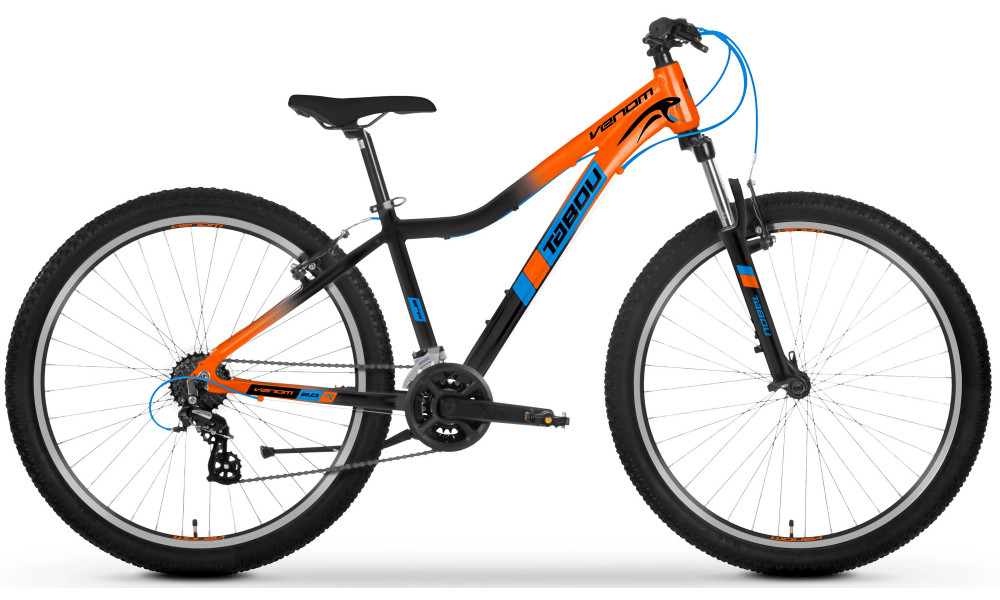 Velosipēds Tabou Venom 2.0 27.5 orange-black 