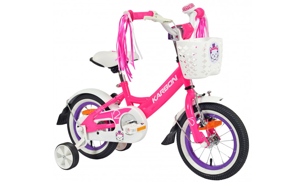 Velosipēds Karbon Tiara 12 pink - 2