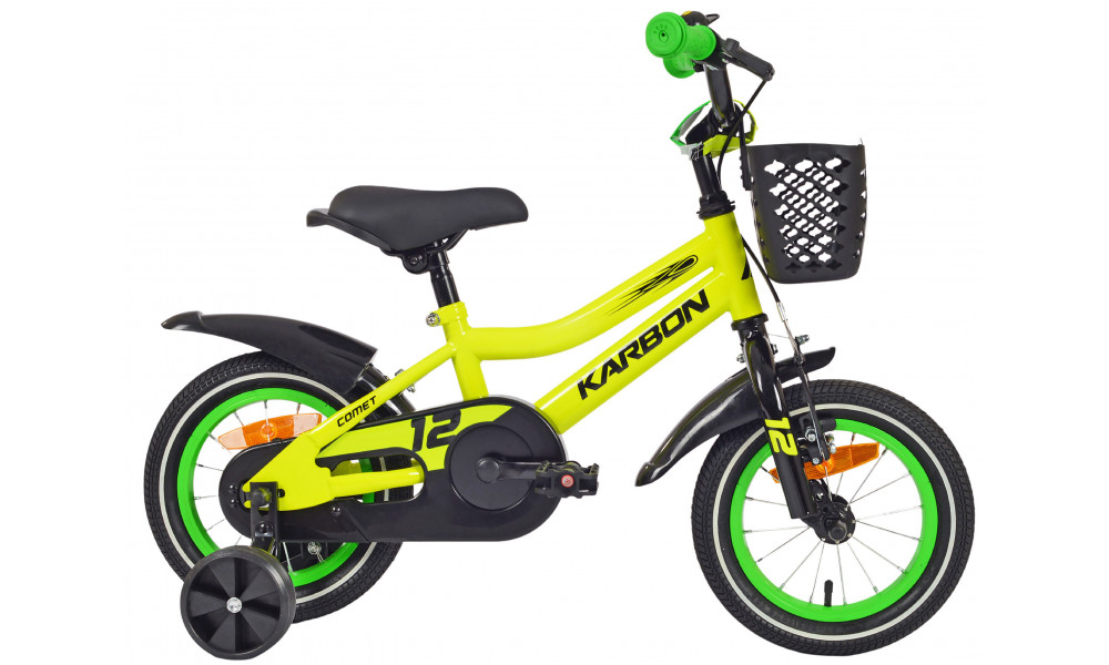 Velosipēds Karbon Comet 12 lime - 1