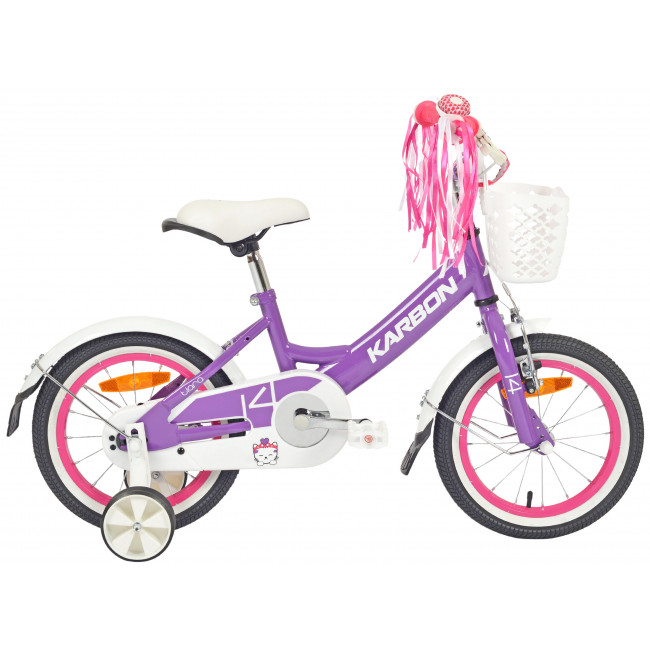 Velosipēds Karbon Tiara 14 violet