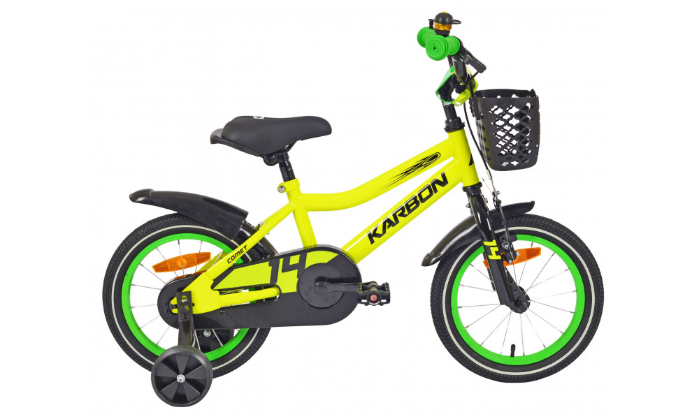 Velosipēds Karbon Comet 14 lime - 1