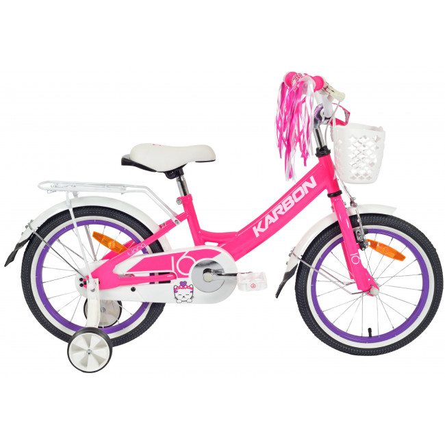 Velosipēds Karbon Tiara 16 pink
