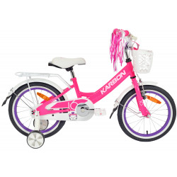 Velosipēds Karbon Tiara 16 pink