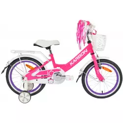 Velosipēds Karbon Tiara 16 pink
