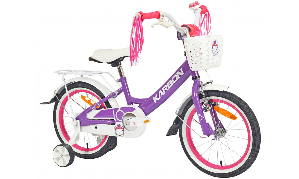 Velosipēds Karbon Tiara 16 violet - 2