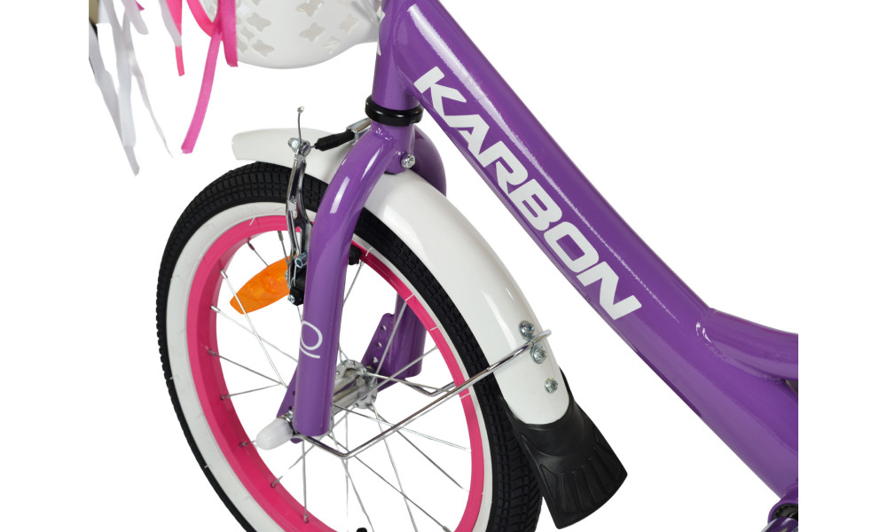 Velosipēds Karbon Tiara 16 violet - 5