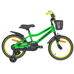 Velosipēds Karbon Comet 16 green neon
