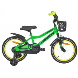 Velosipēds Karbon Comet 16 green neon