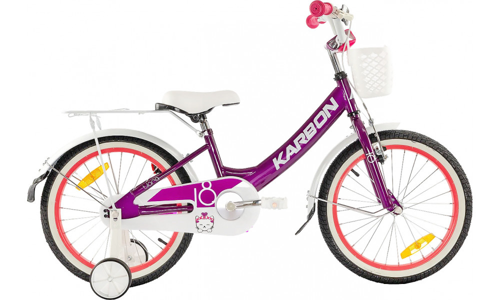 Velosipēds Karbon Tiara 18 violet 