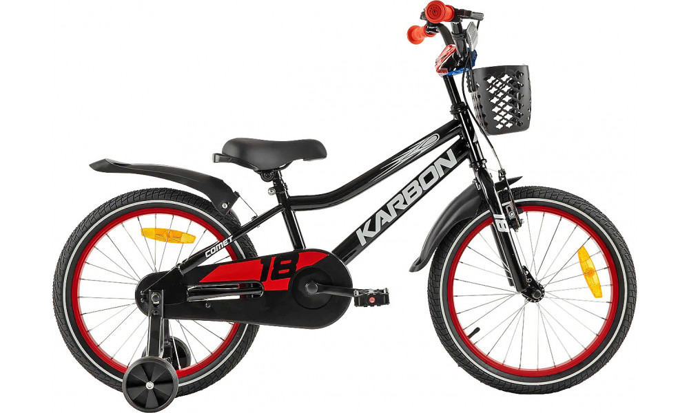 Velosipēds Karbon Comet 18 black 