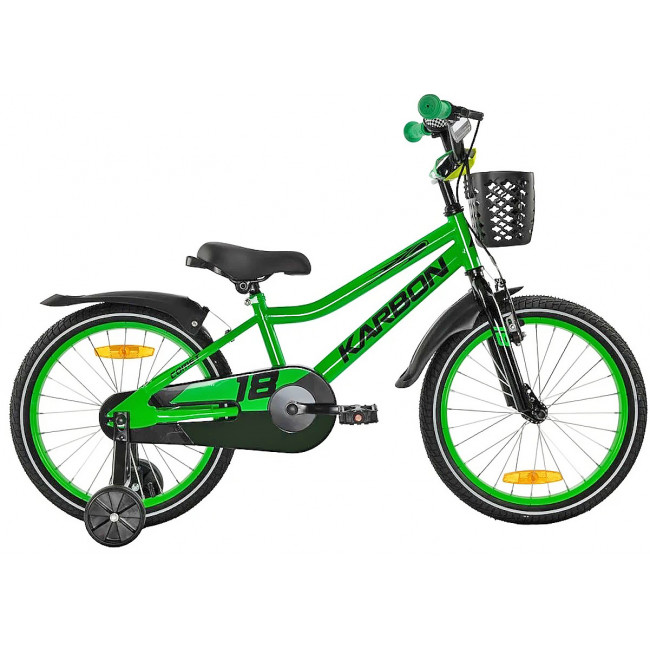 Velosipēds Karbon Comet 18 green neon