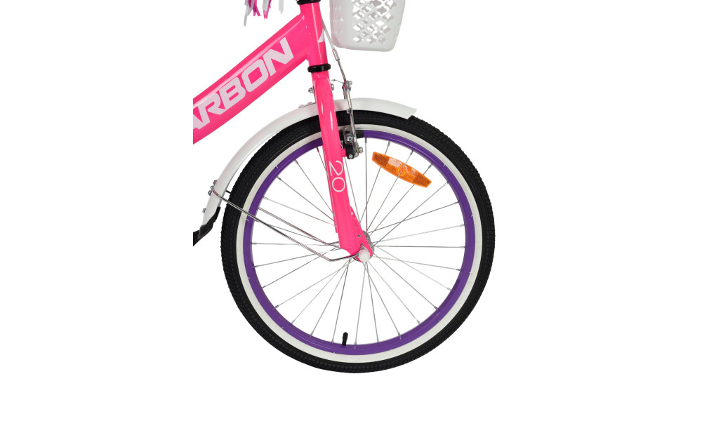 Velosipēds Karbon Tiara 20 pink - 4
