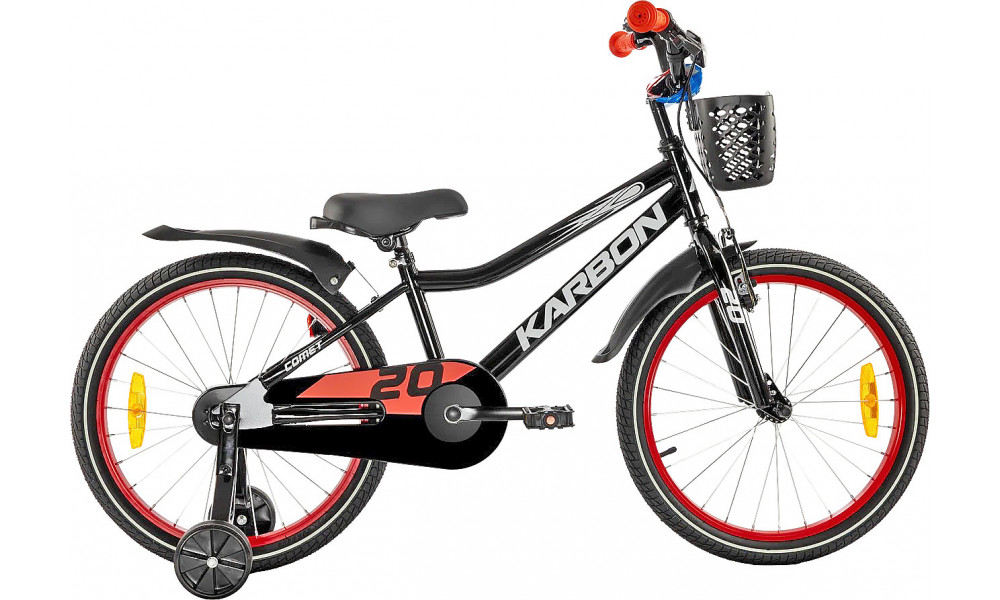 Velosipēds Karbon Comet 20 black 