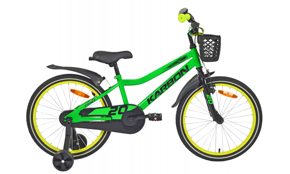 Velosipēds Karbon Comet 20 green neon - 1