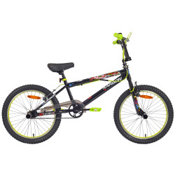 Velosipēds Karbon BMX 20 black-lime