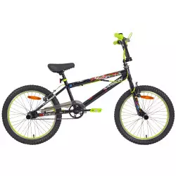 Velosipēds Karbon BMX 20 black-lime