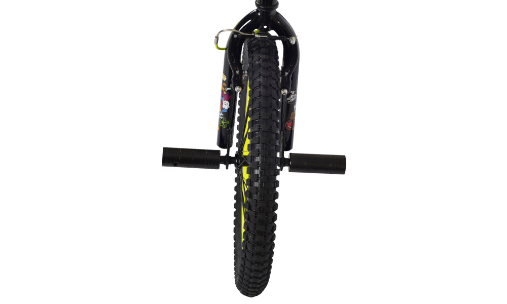 Velosipēds Karbon BMX 20 black-lime - 2