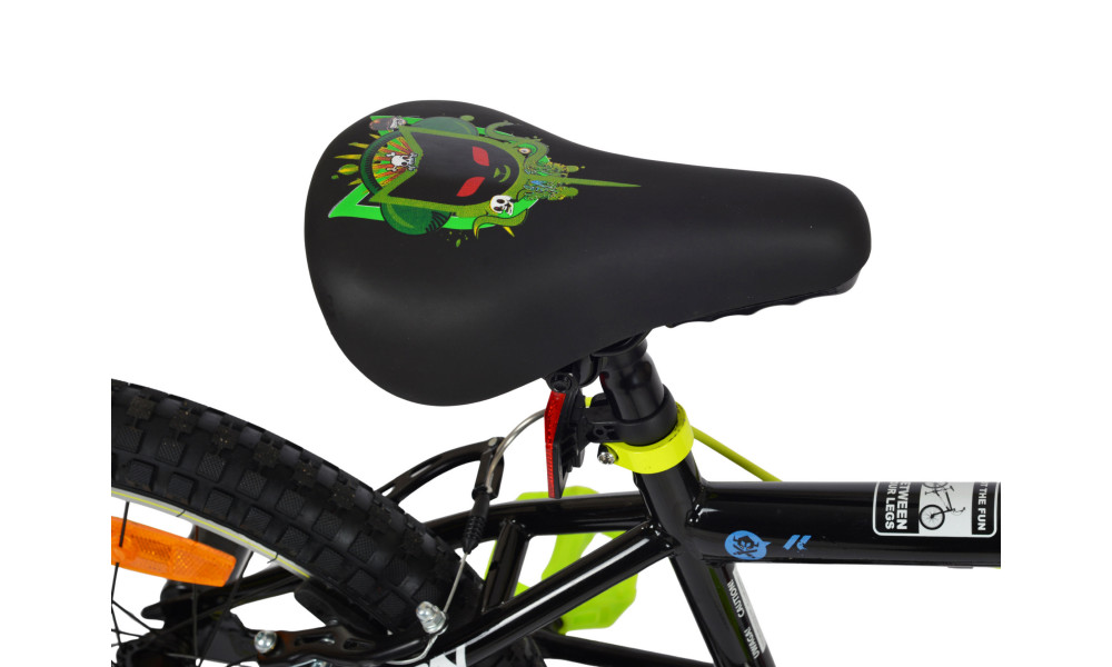 Velosipēds Karbon BMX 20 black-lime - 3