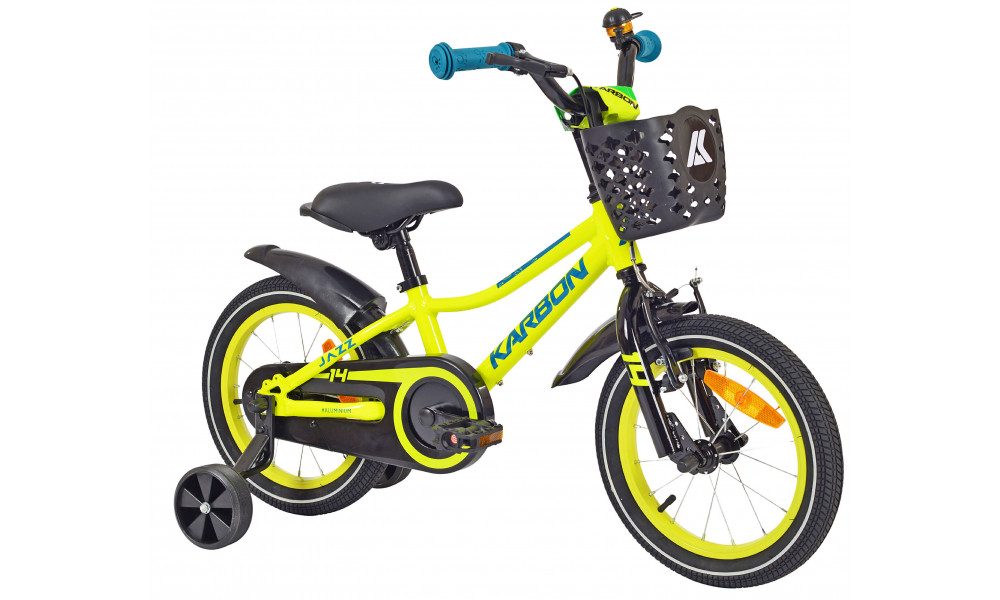 Velosipēds Karbon Jazz 14 lime - 8
