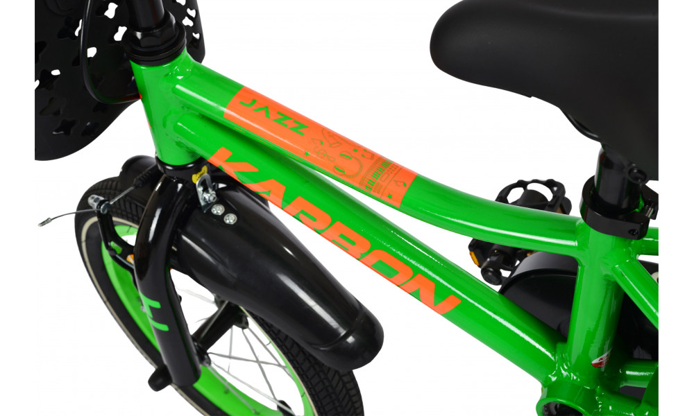 Velosipēds Karbon Jazz 14 green neon - 4