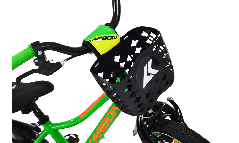 Velosipēds Karbon Jazz 14 green neon - 5