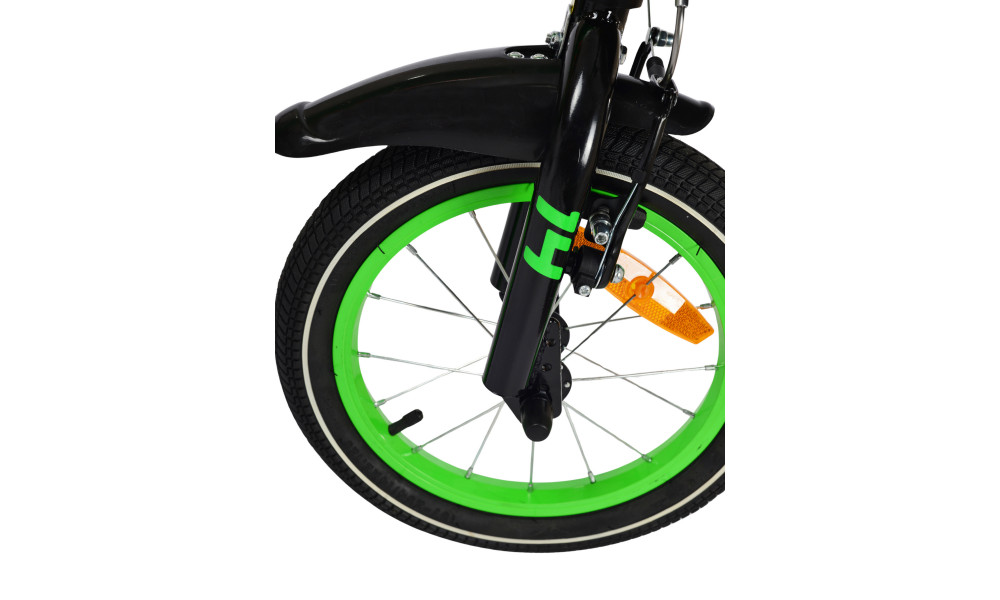 Velosipēds Karbon Jazz 14 green neon - 6