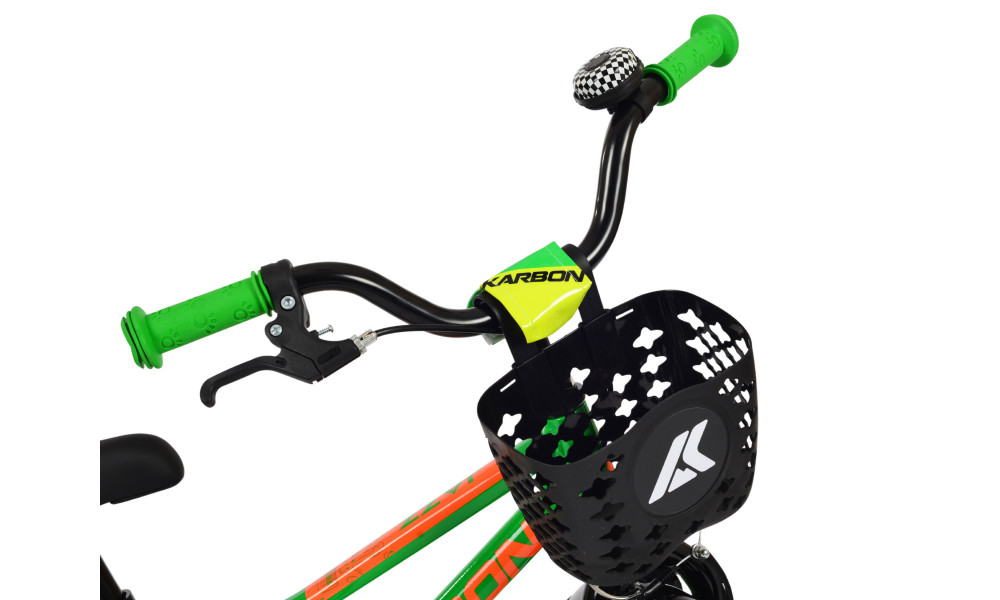 Velosipēds Karbon Jazz 16 green neon - 3
