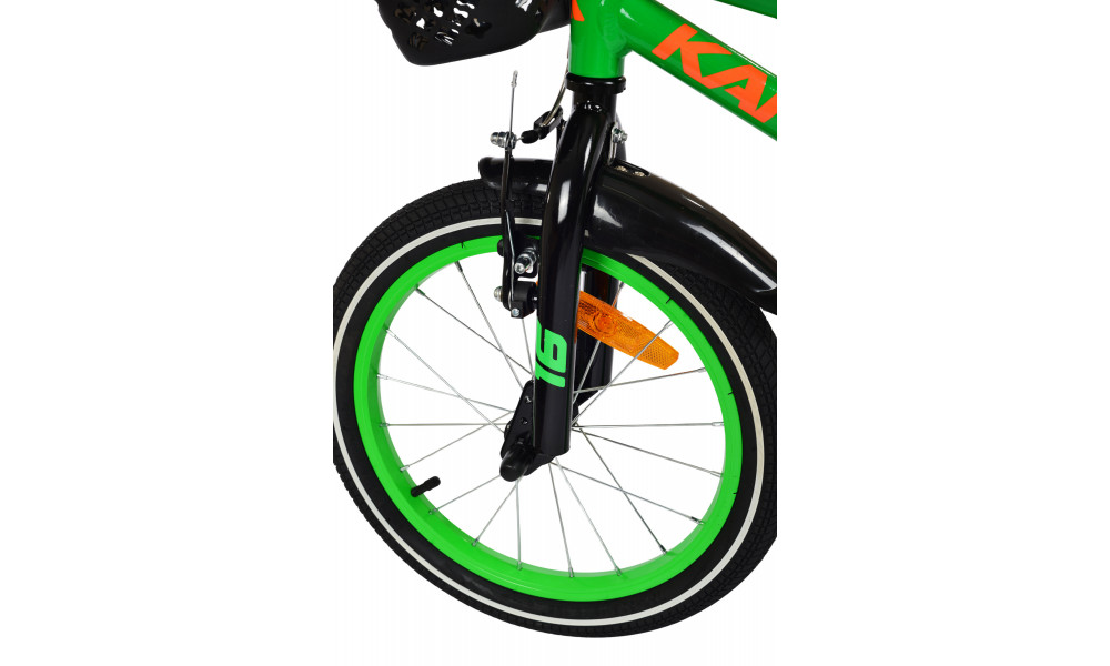 Velosipēds Karbon Jazz 16 green neon - 5