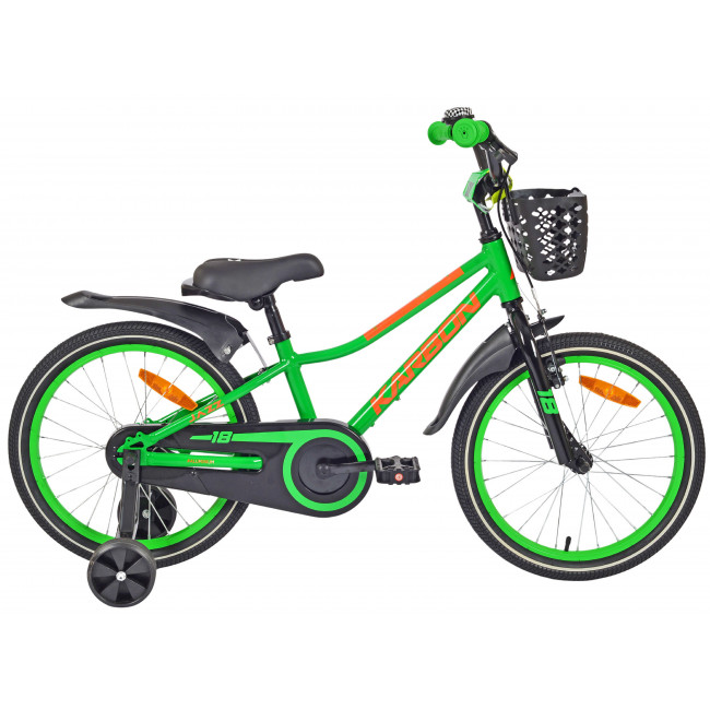 Velosipēds Karbon Jazz 18 green neon