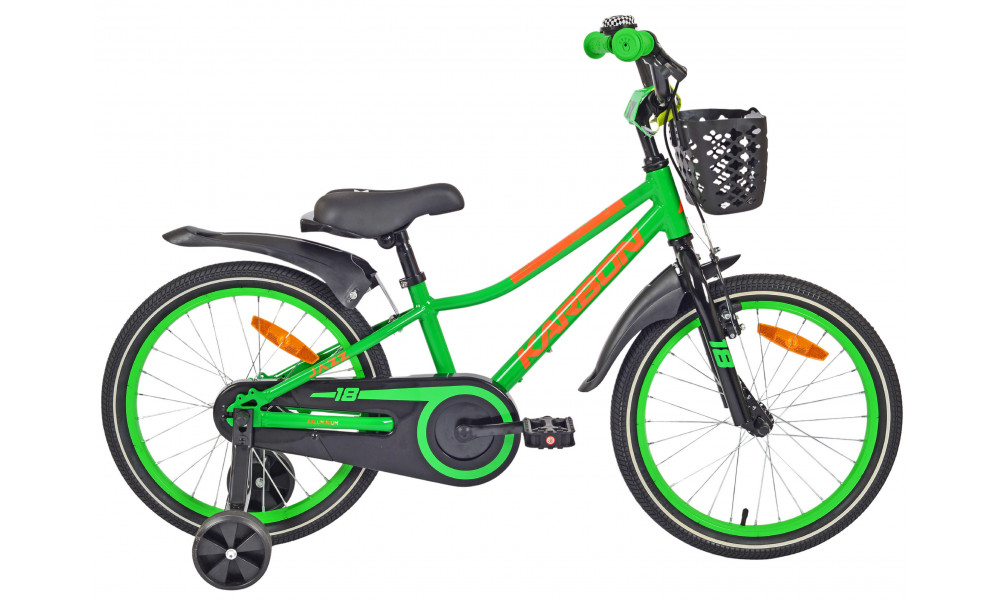 Velosipēds Karbon Jazz 18 green neon - 1