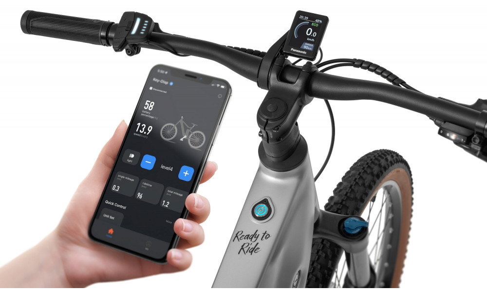 Elektro velosipēds Ecobike Core Arctic Fade 900Wh - 3