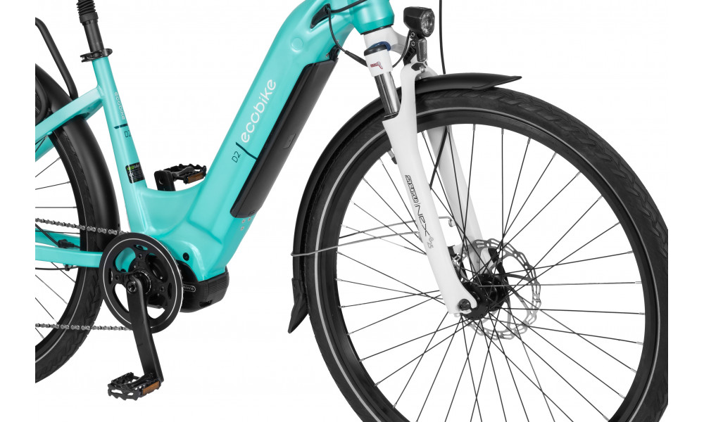 Elektro velosipēds Ecobike D2 City Menthol 672Wh - 2