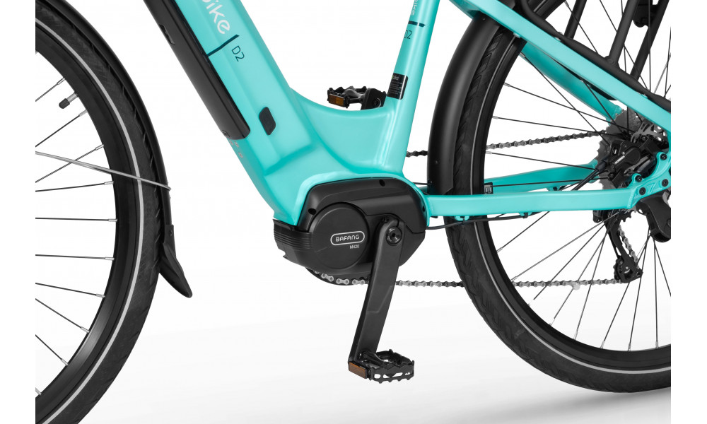 Elektro velosipēds Ecobike D2 City Menthol 672Wh - 10