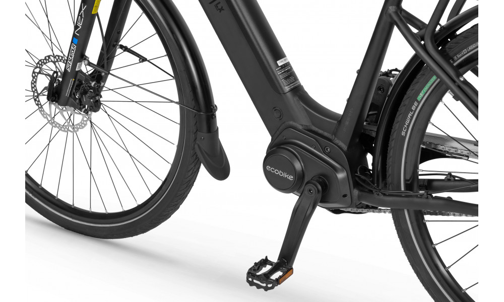 Elektro velosipēds Ecobike LX Black 672Wh - 10