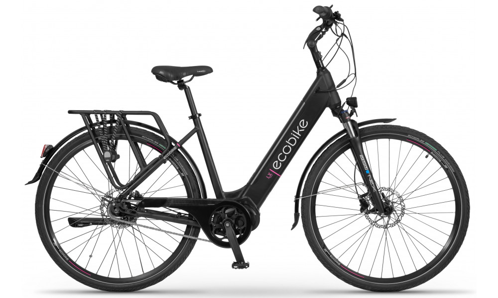 Elektro velosipēds Ecobike LX Black V2 672Wh - 1