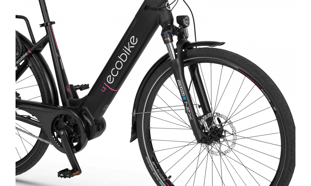 Elektro velosipēds Ecobike LX Black V2 672Wh - 2