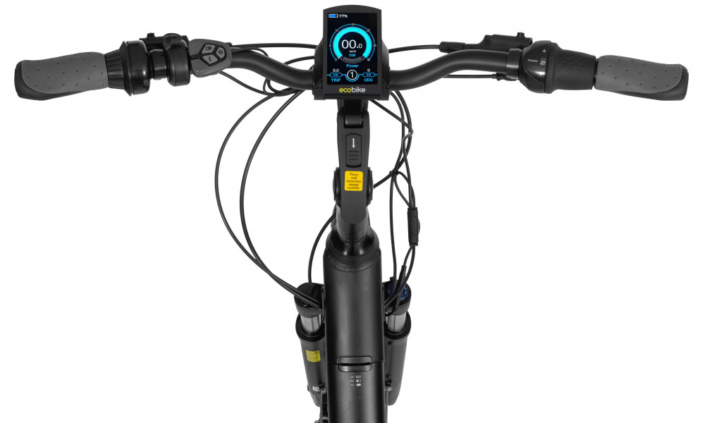 Elektro velosipēds Ecobike LX Black V2 672Wh - 6