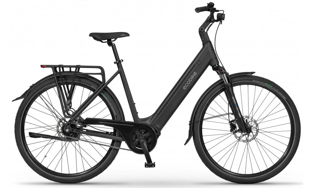 Elektro velosipēds Ecobike LX100 Automatic Black 630Wh - 1